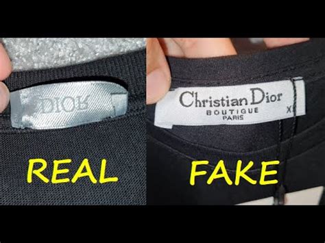 how to spot fake dior shirt|authentic christian dior clothing.